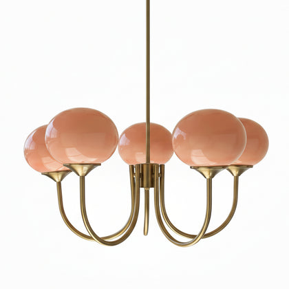 Lustre Pendente Moderno Bauhaus Glass 50cm e 68cm