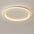 Lustre de Teto Circle Plafon Luminária de Teto Circular LED Nordic Minimalista com Controle Remoto 20cm 30cm 40cm 50cm 60cm 80cm