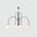 Lustre Pendente Moderno Com Globos Fash Minimalista