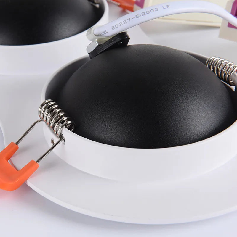 Luminaria Embutir 360º  Downlight LED 9W 12W 18W  Spotlight Regulável