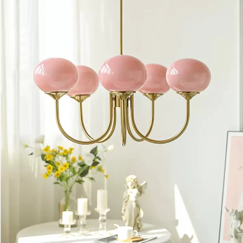 Lustre Pendente Moderno Bauhaus Glass 50cm e 68cm