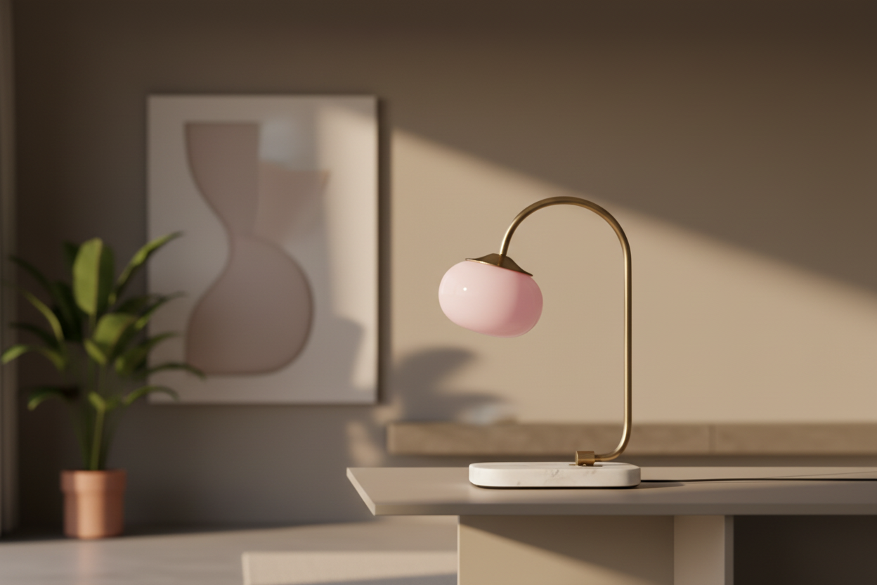 Lustre Pendente, Arandela e Abajur Moderno Bauhaus Glass – Coleção Completa (3 e 5 Globos)