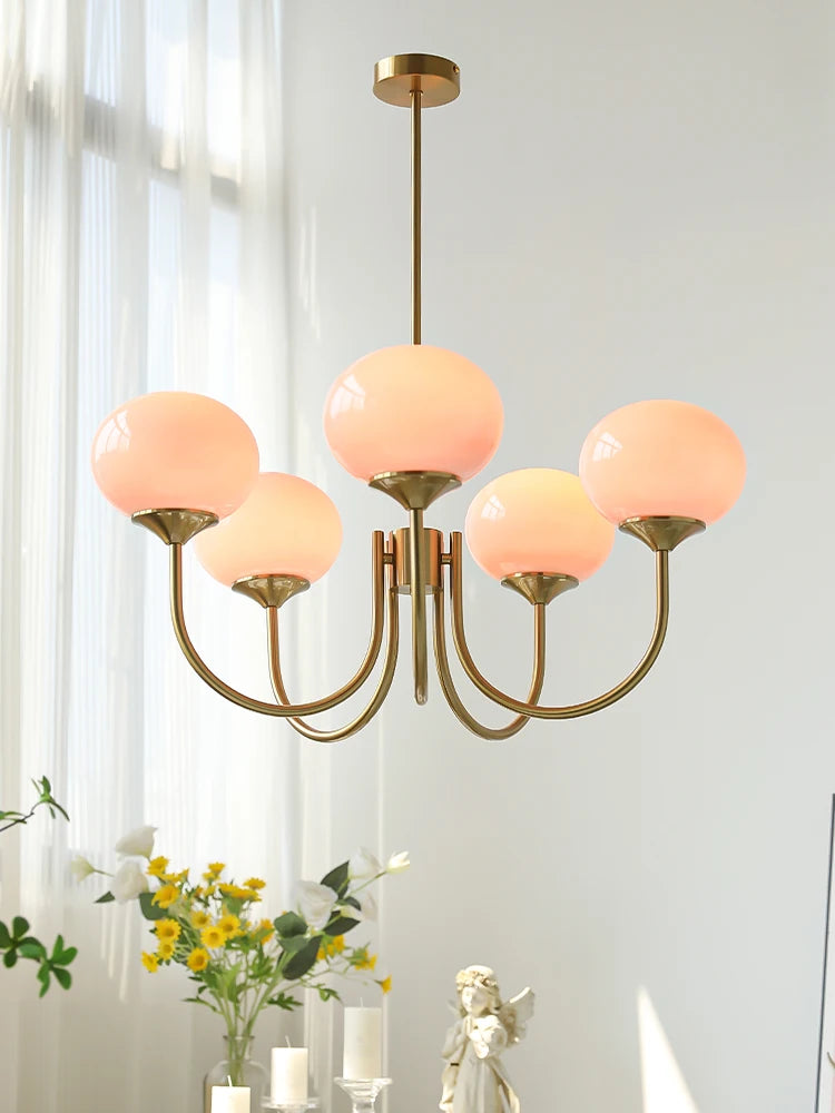 Lustre Pendente Moderno Bauhaus Glass 50cm e 68cm