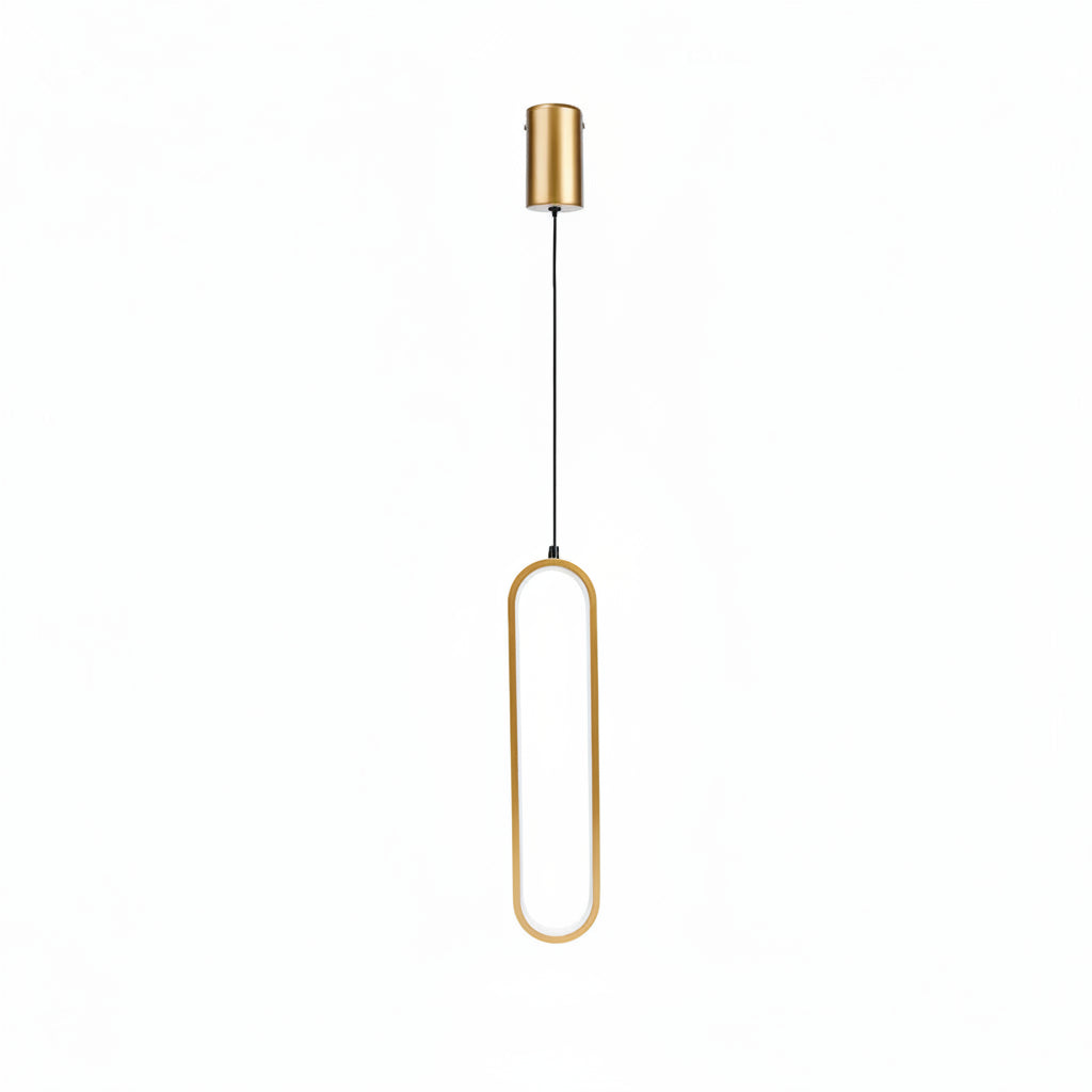 Pendente Minimalista Oval