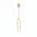 Pendente Minimalista Oval