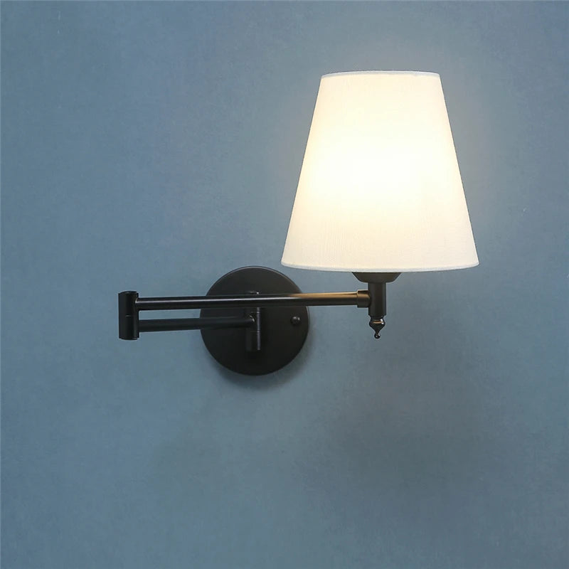 Arandela de Parede Articulável Classic Slim Ajustável Dobrável