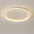 Lustre de Teto Circle Plafon Luminária de Teto Circular LED Nordic Minimalista com Controle Remoto 20cm 30cm 40cm 50cm 60cm 80cm