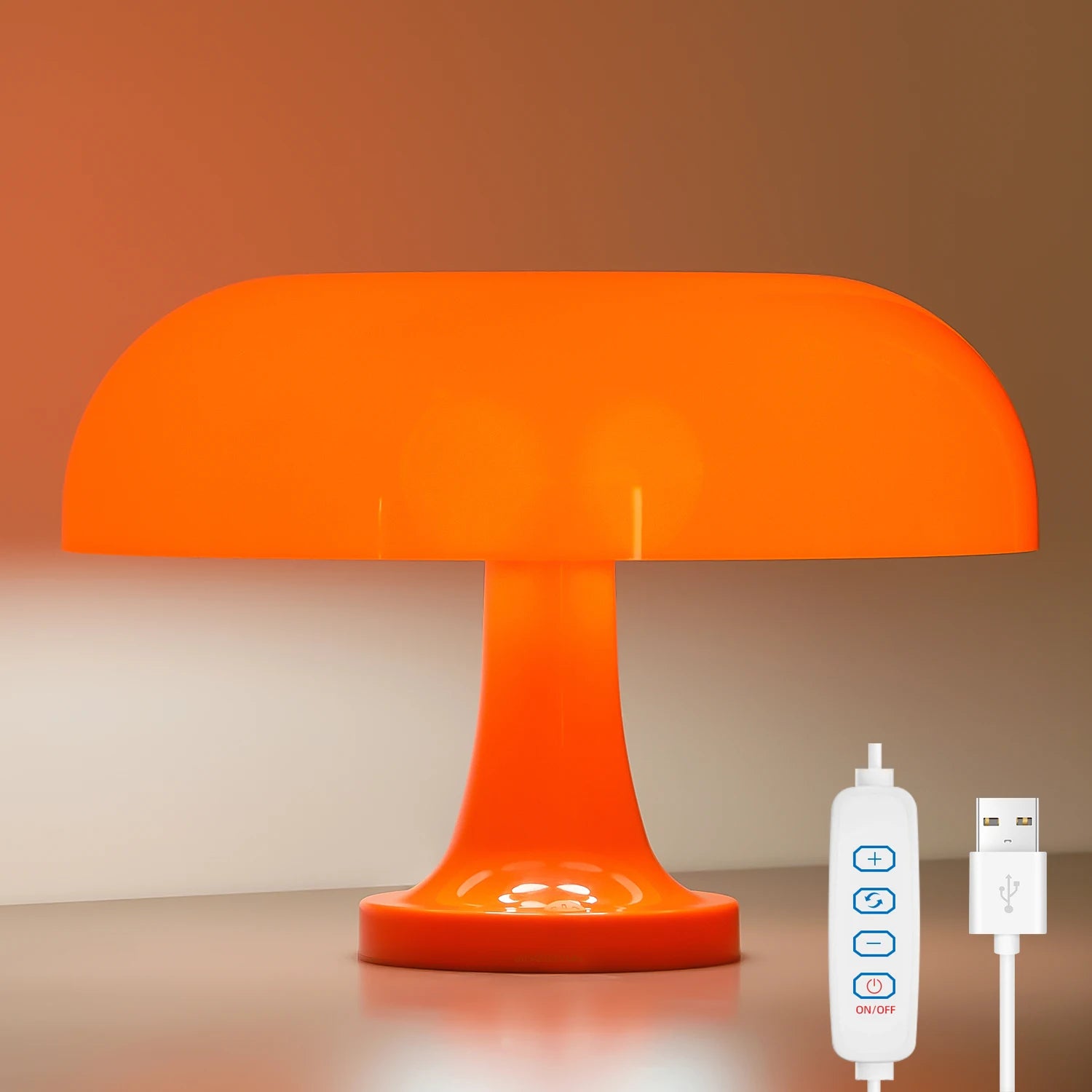 Abajur Classic Cogumelo Bauhaus Luminaria de Mesa