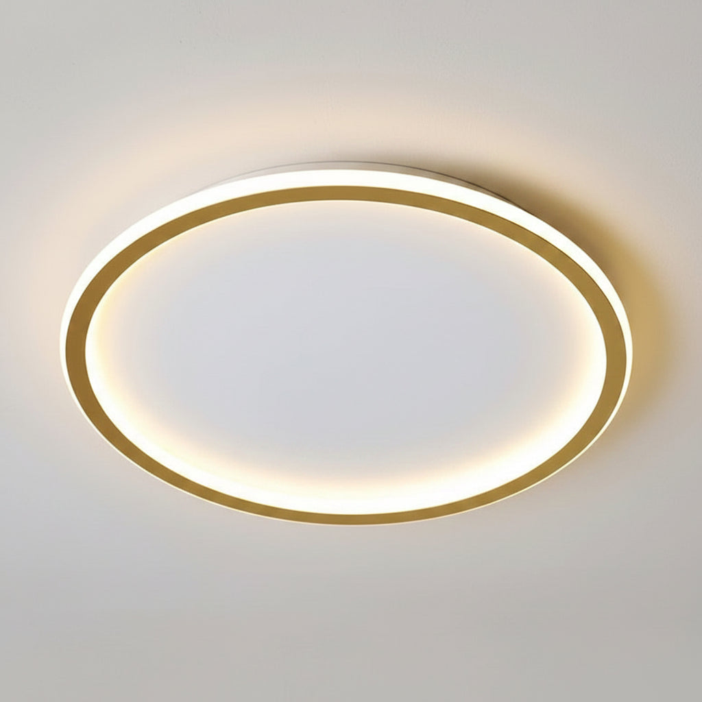 Lustre de Teto Circle Plafon Luminária de Teto Circular LED Nordic Minimalista com Controle Remoto 20cm 30cm 40cm 50cm 60cm 80cm