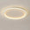 Lustre de Teto Circle Plafon Luminária de Teto Circular LED Nordic Minimalista com Controle Remoto 20cm 30cm 40cm 50cm 60cm 80cm