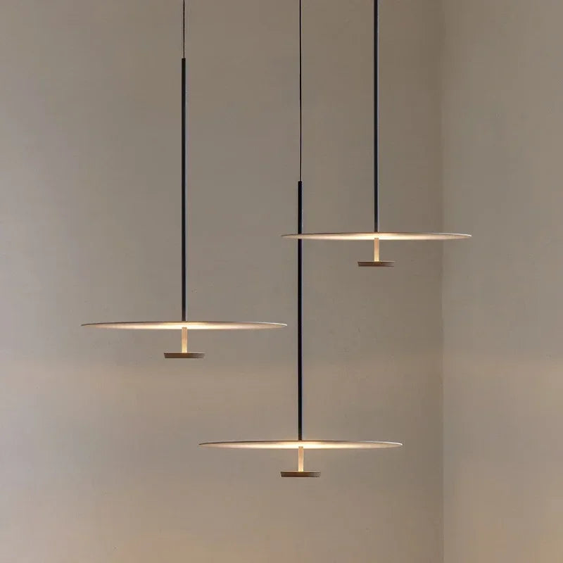 Lustre Pendente Circle Minimalista 30cm e 50cm