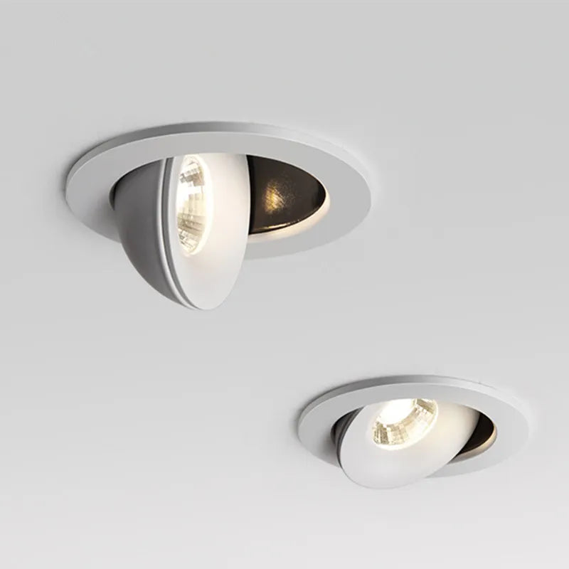Luminaria Embutir 360º  Downlight LED 9W 12W 18W  Spotlight Regulável