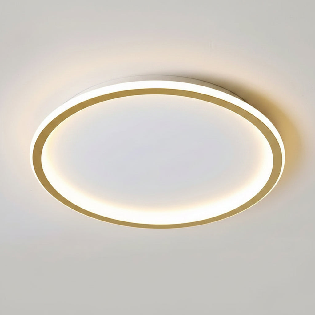 Lustre de Teto Circle Plafon Luminária de Teto Circular LED Nordic Minimalista com Controle Remoto 20cm 30cm 40cm 50cm 60cm 80cm