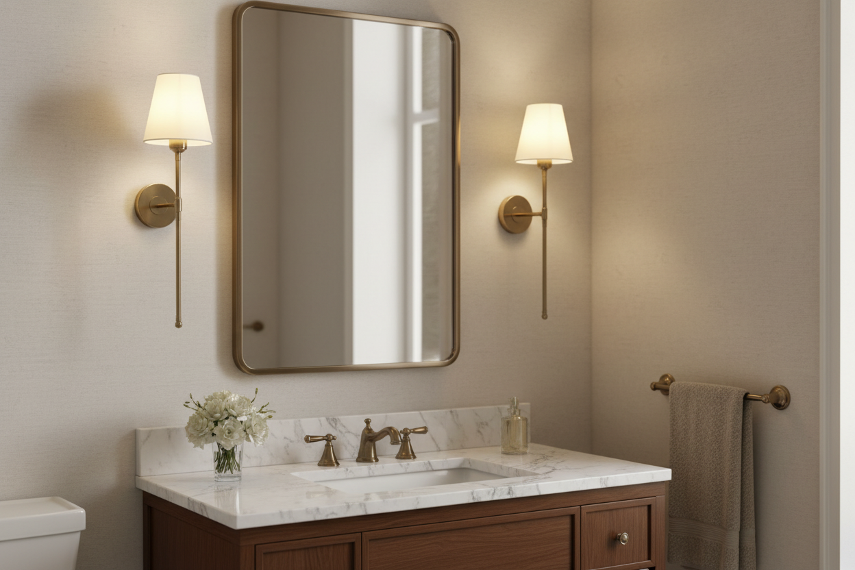 Arandela de Parede Tocheiro Minimalista – Iluminação Quadros Corredores E Destaques