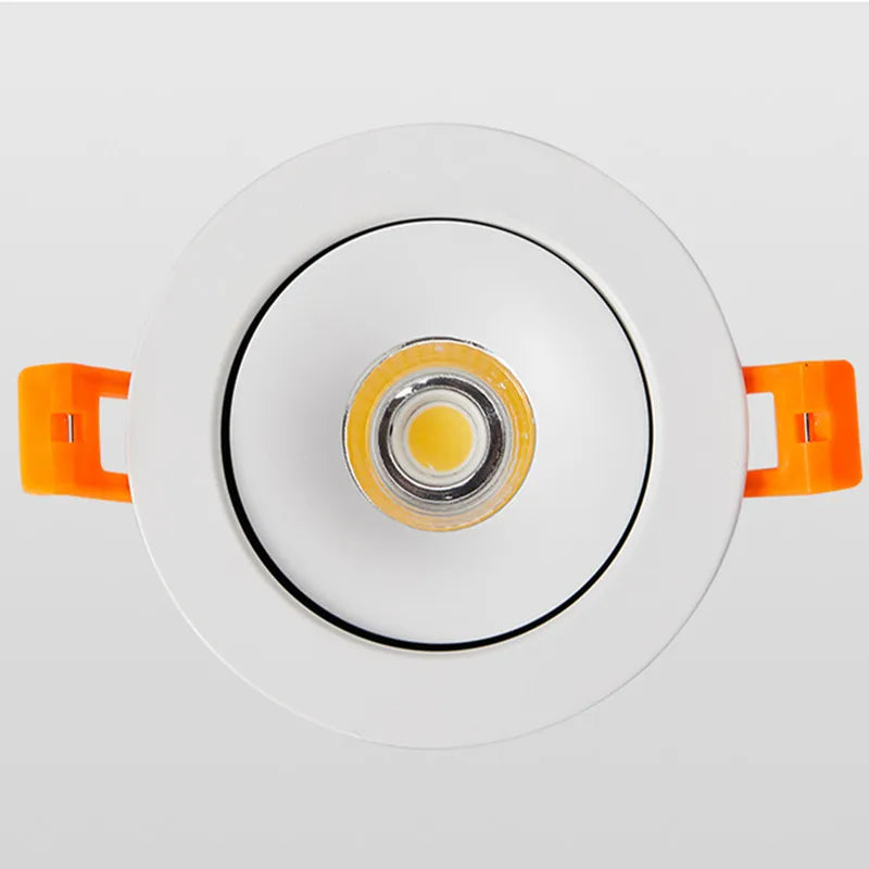 Luminaria Embutir 360º  Downlight LED 9W 12W 18W  Spotlight Regulável