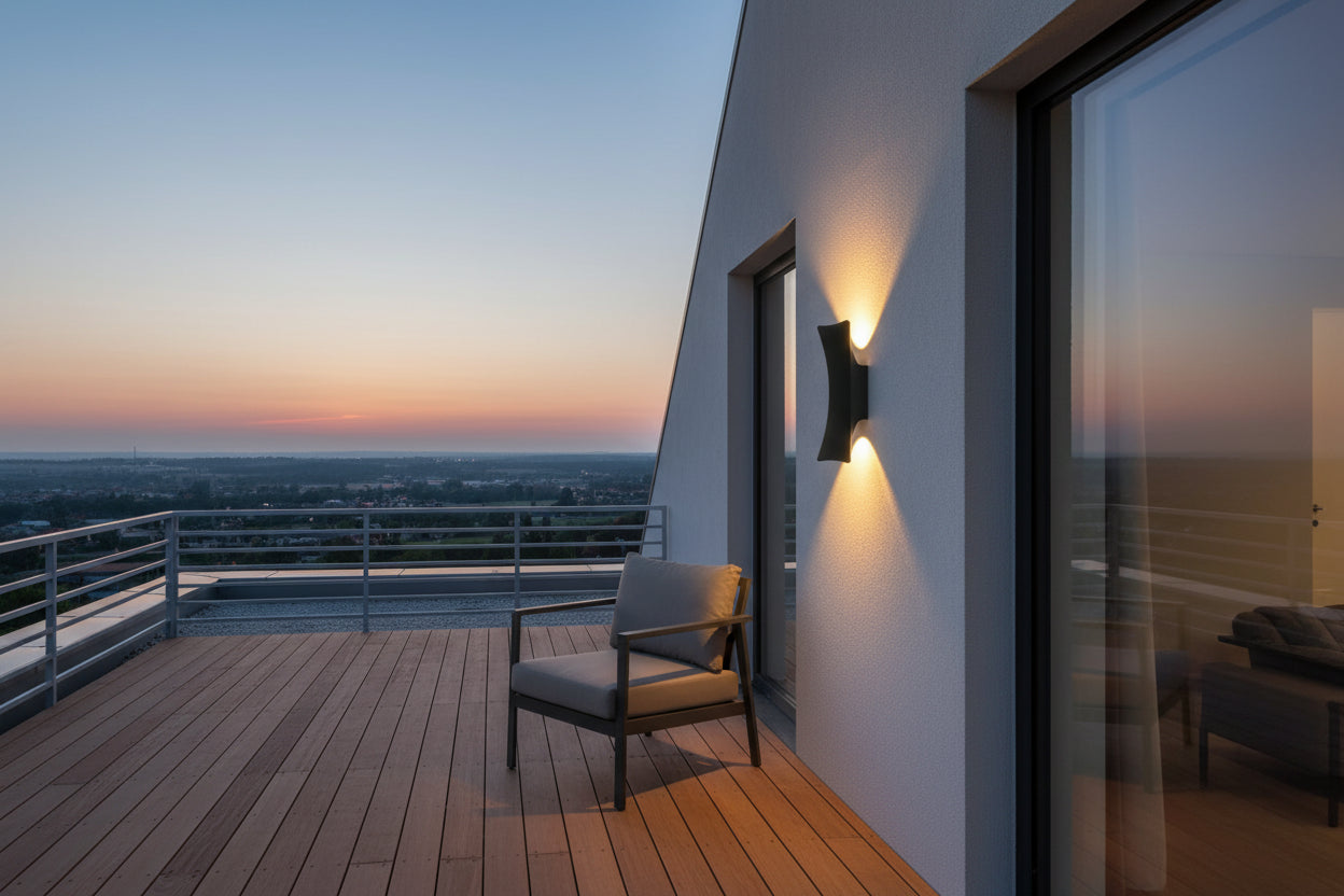 Arandela Duo LED 12W Facho Duplo para Área Externa IP65