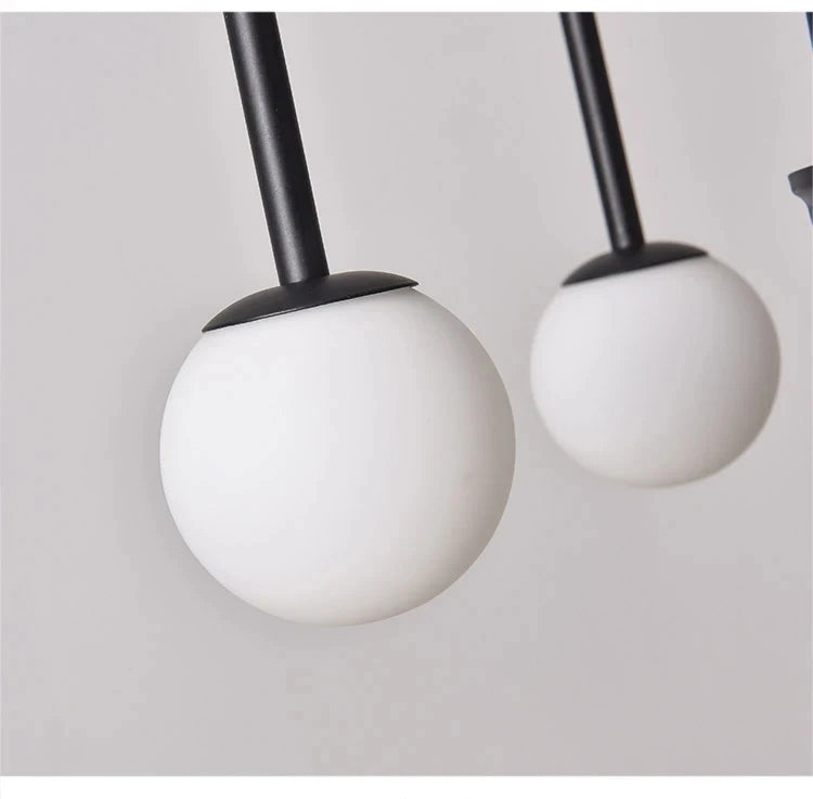 Lustre Pendente Moderno Com Globos Fash Minimalista