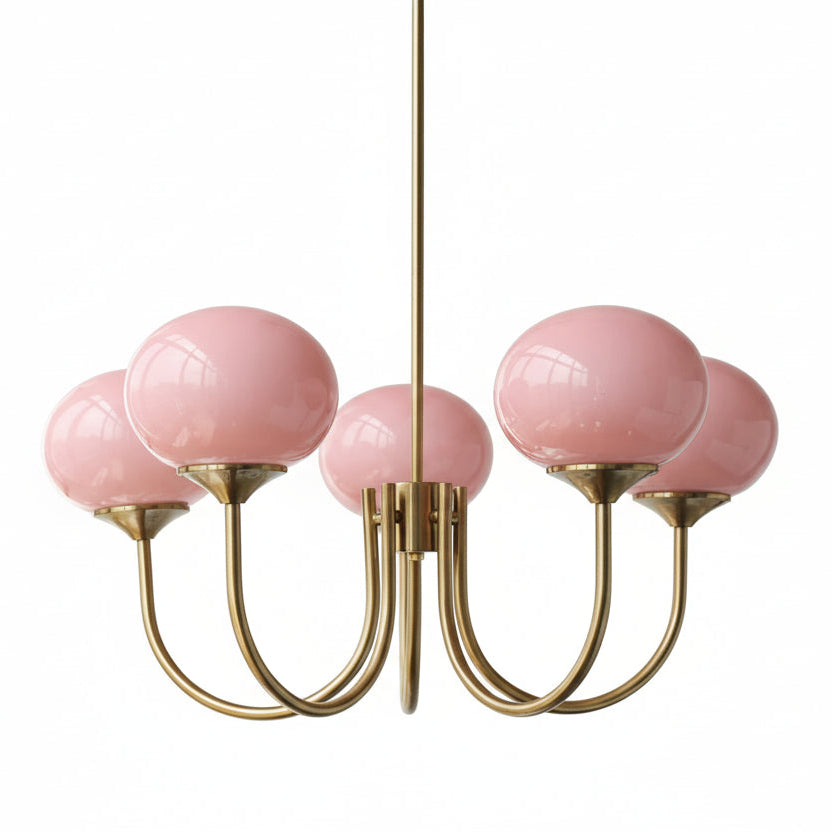 Lustre Pendente Moderno Bauhaus Glass 50cm e 68cm