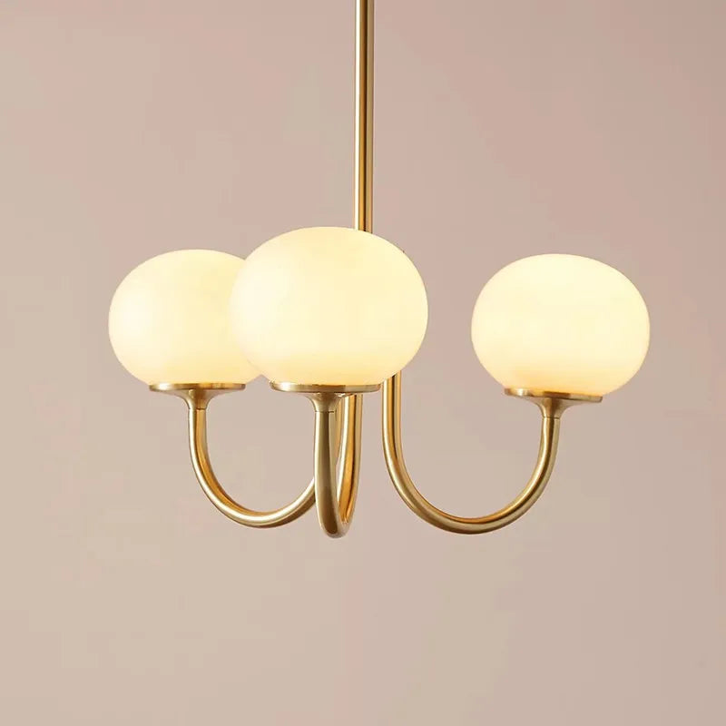 Lustre Pendente Moderno Bauhaus Glass 50cm e 68cm