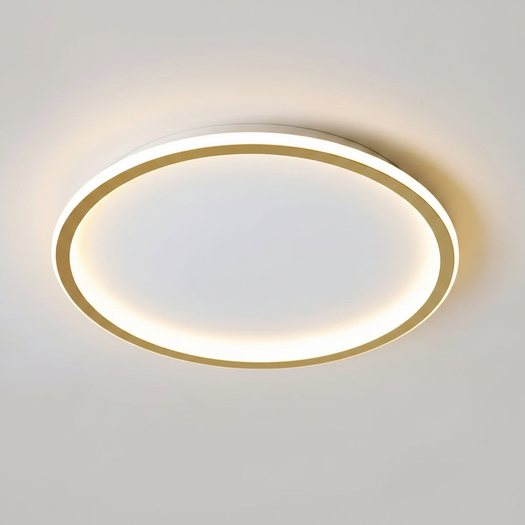 Lustre de Teto Circle Plafon Luminária de Teto Circular LED Nordic Minimalista com Controle Remoto 20cm 30cm 40cm 50cm 60cm 80cm