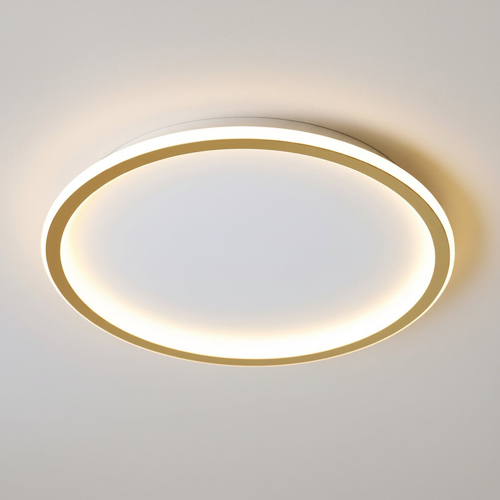 Lustre de Teto Circle Plafon Luminária de Teto Circular LED Nordic Minimalista com Controle Remoto 20cm 30cm 40cm 50cm 60cm 80cm