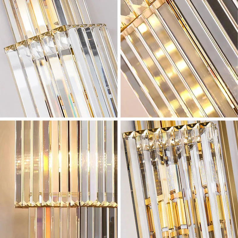 Arandela Imperial Cristal – Luxo e Impacto em Cada Detalhe