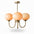 Lustre Pendente, Arandela e Abajur Moderno Bauhaus Glass – Coleção Completa (3 e 5 Globos)
