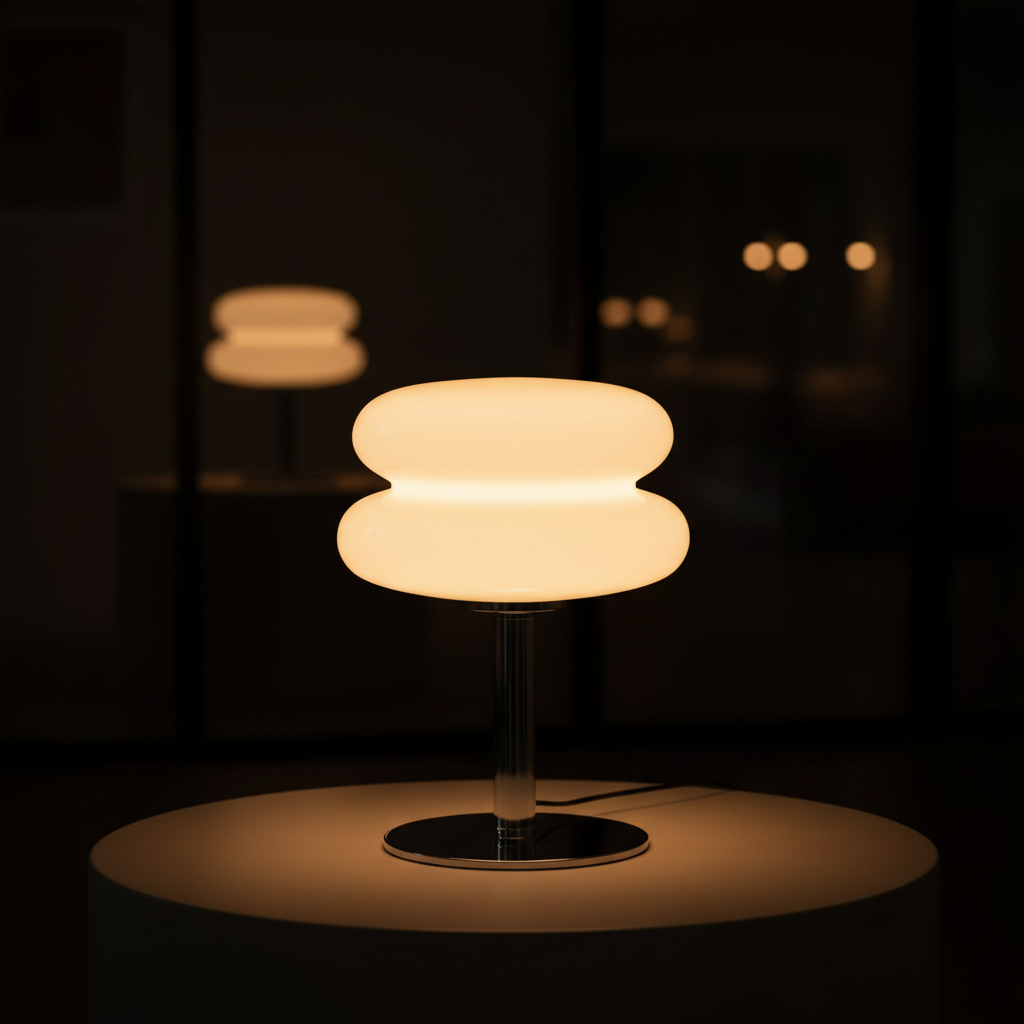 Abajur Bauhaus Danish Glass em Vidro | Decoronline
