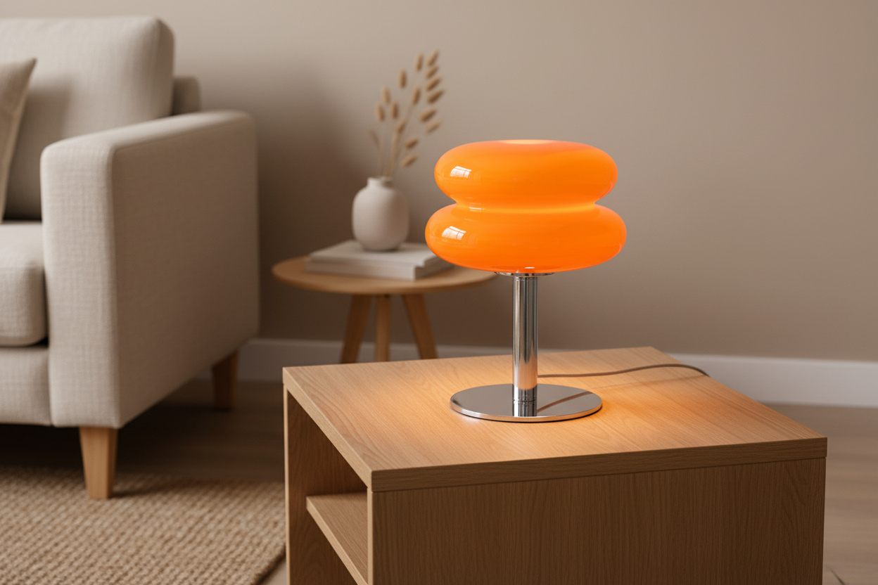 Abajur Bauhaus Danish Glass em Vidro | Decoronline