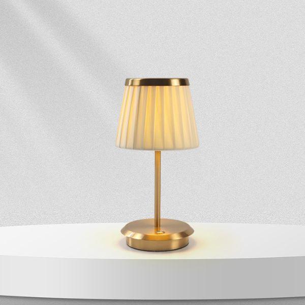 Luminária Quarto Classic De Mesa Recarregavel Vintage