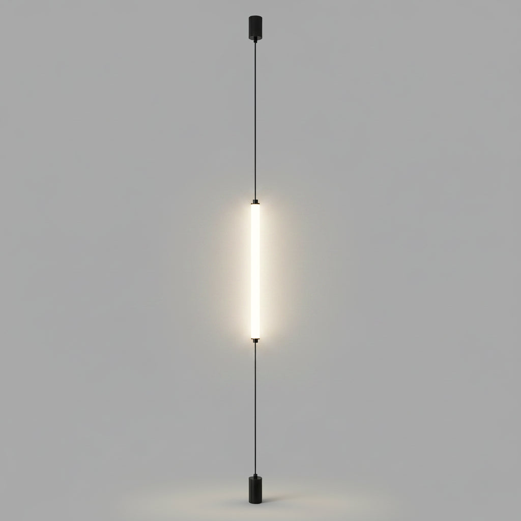 Luminária Vertical LED Piso ao Teto Italiana Minimalista Moderna