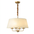 Lustre Vintage Americana Pendente Cúpula Única Tecido para Estar e Jantar
