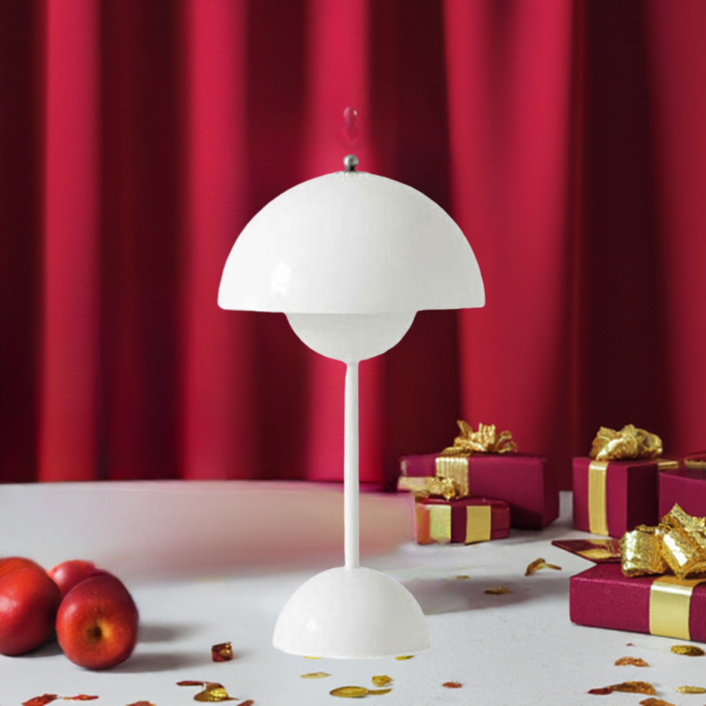 Flower Cogumelo Luminária De Mesa Flor Sem Fio Cores