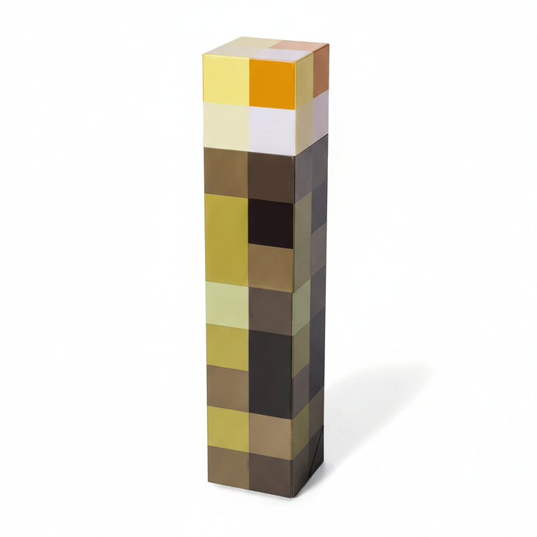 Luminárias Minecraft Recarregáveis – Cubo, Tocha ou Poção Mágica (LED, Sem Fio, 4 Cores)