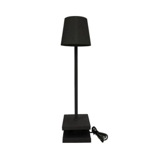 Water Table Lamp With Wireless Waterproof Charger Base