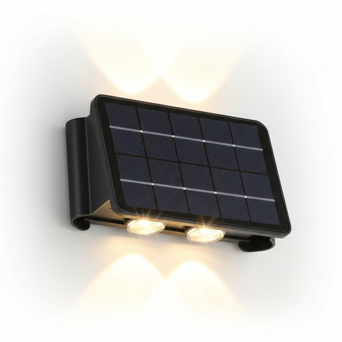 Luminaria Scenic Solar LED Jardim Arandela
