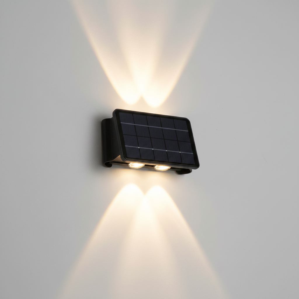 Luminaria Scenic Solar LED Jardim Arandela