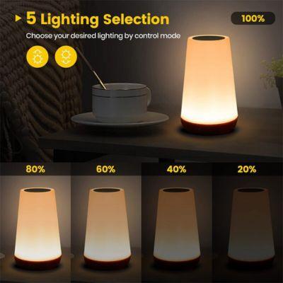 Slim Table Lamp Wireless Remote Control 13 Colors