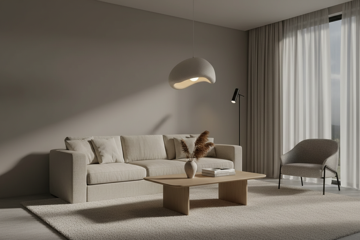 Pendente Organic Artesanal Feito A Mão