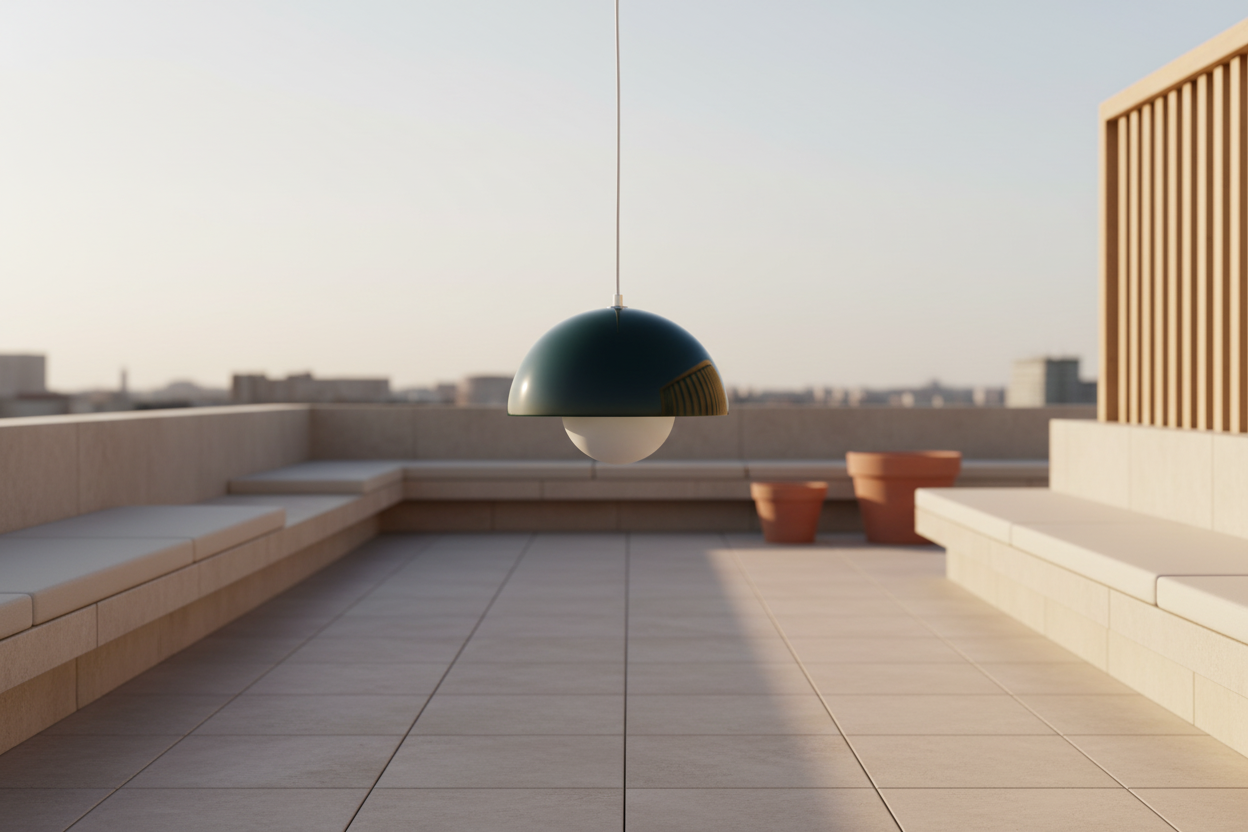 Luminárias Pendente Flower 25cm Colorido Para Balcão De Residencia | Hoteis | Restaurantes