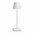 Luminária Water mesa 38 cm branca, sobre fundo branco