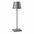 Luminária Water mesa 38 cm cinza, sobre fundo branco