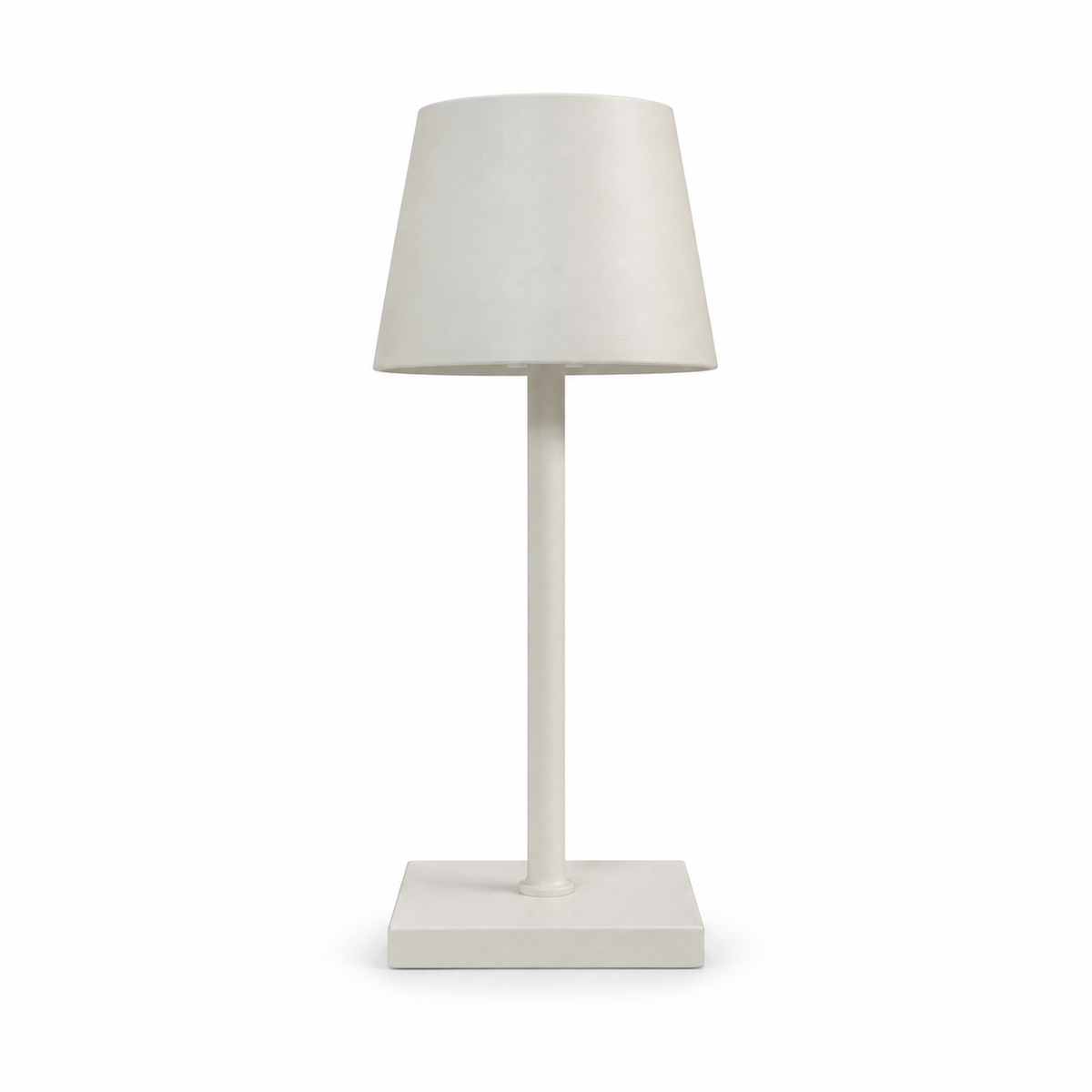 Luminária Water mini 26 cm branca, sobre fundo branco