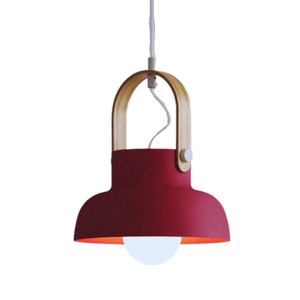 Color Wood Pendente Luminária Tendencia Primavera