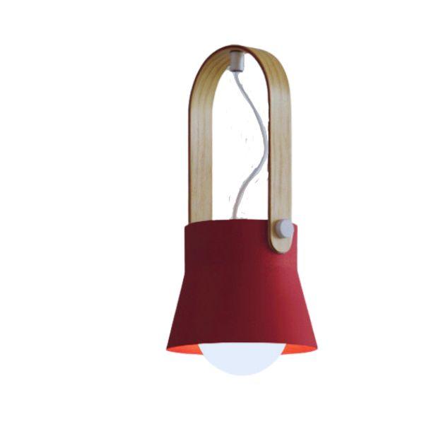 Color Wood Pendente Luminária Tendencia Primavera